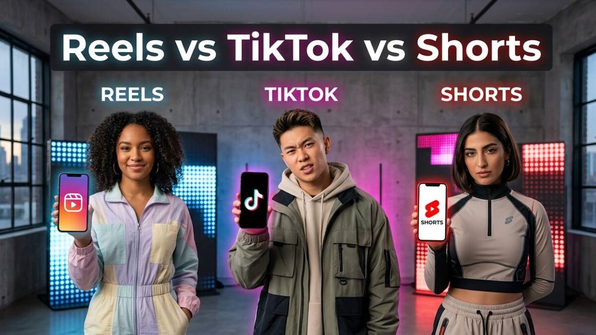Reels vs TikTok vs Shorts